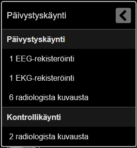 Käyntivalikko